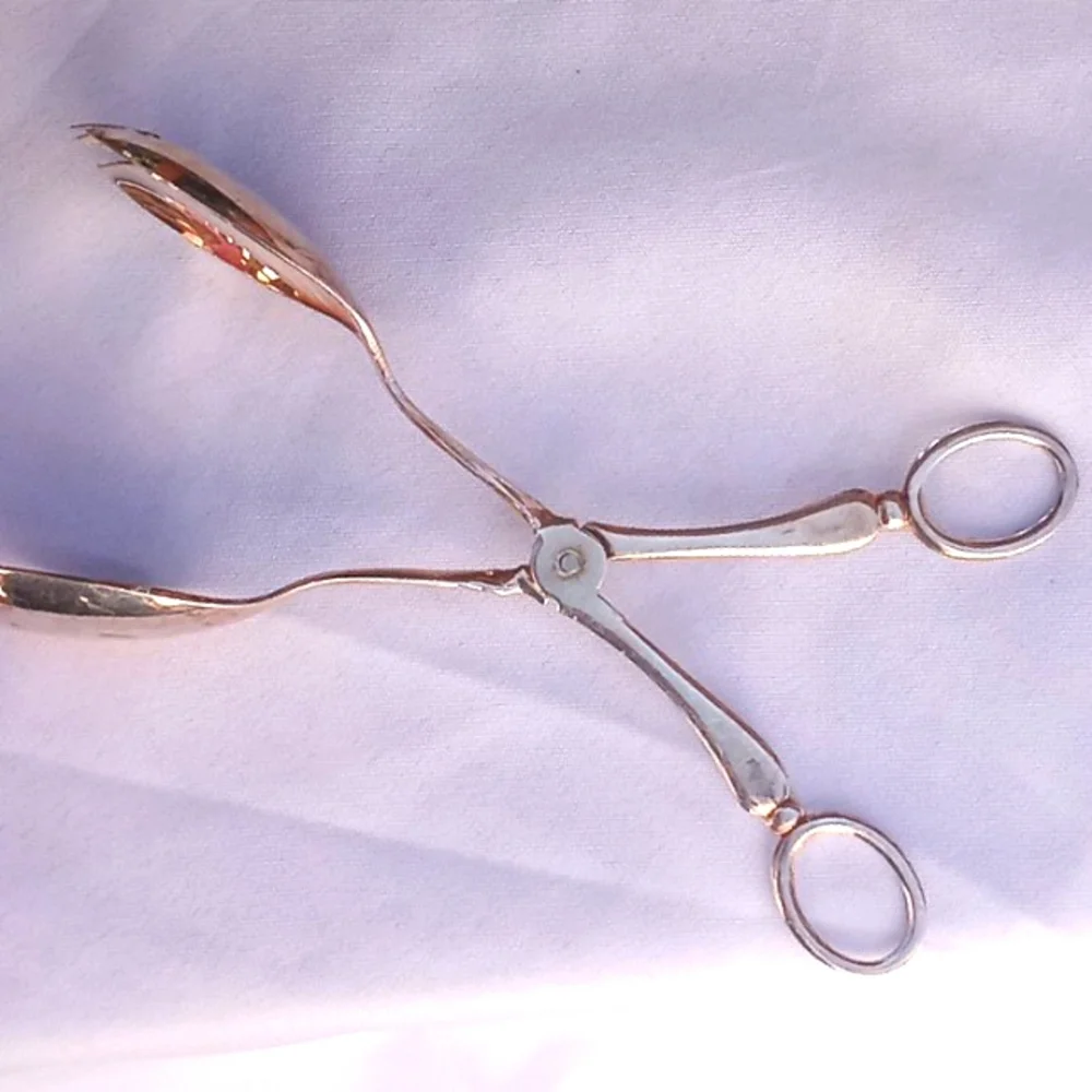 Vintage Salad Tongs